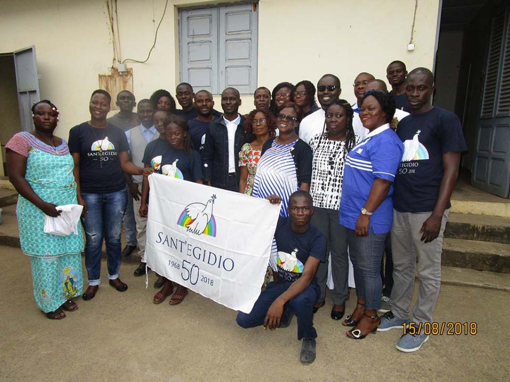 15-Août avec les détenus de la prison d'Aboisso en Côte-d'Ivoire